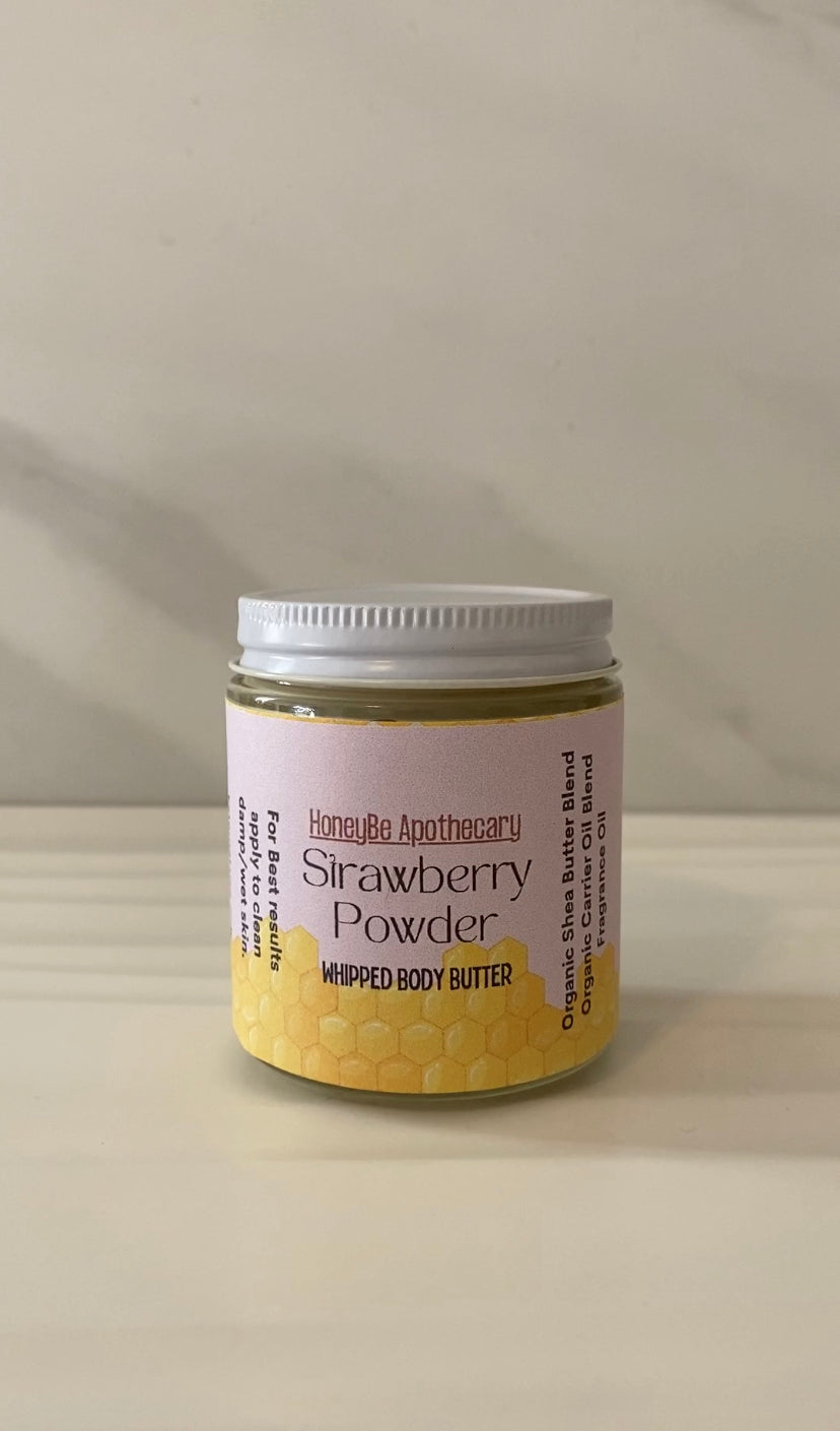 Strawberry Powder Body Butter