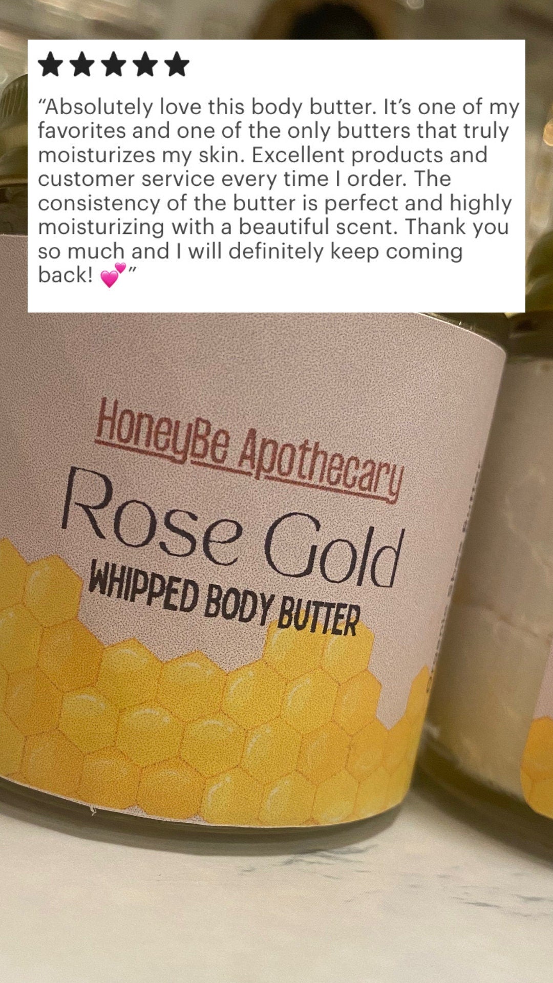 Rose Gold Whipped Body Butter